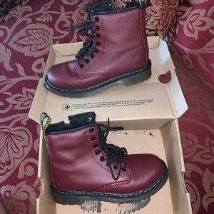 Dr Martens Size 2 red 1460 boots